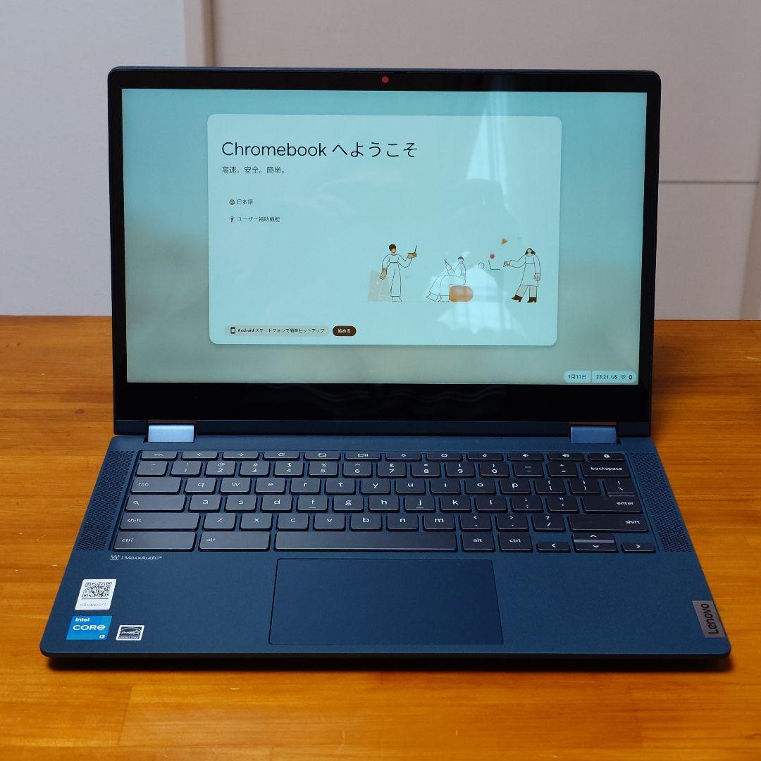 Chromebook本体 Lenovo IP Flex 5 Chrome 13ITL6 core-i3