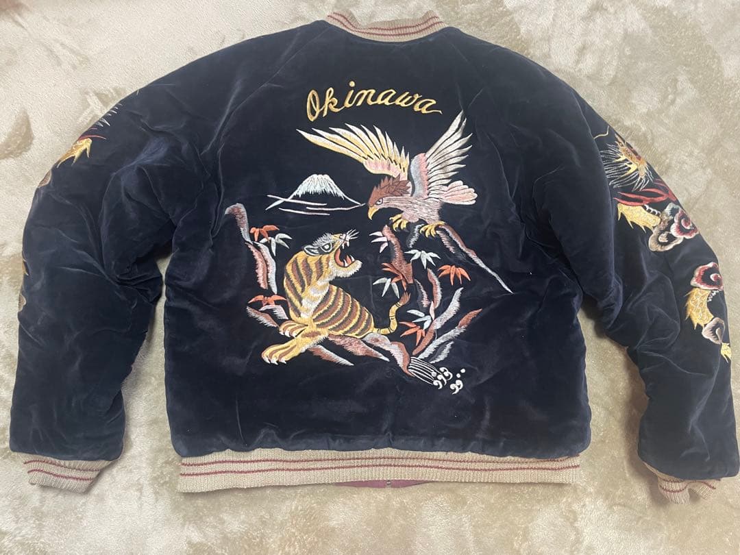 テーラー東洋 別珍 スカジャン 鷹 虎 龍