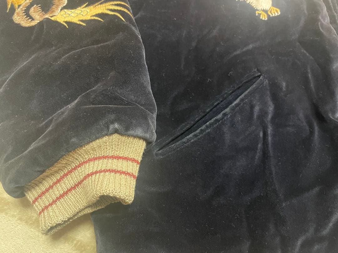 テーラー東洋 別珍 スカジャン 鷹 虎 龍