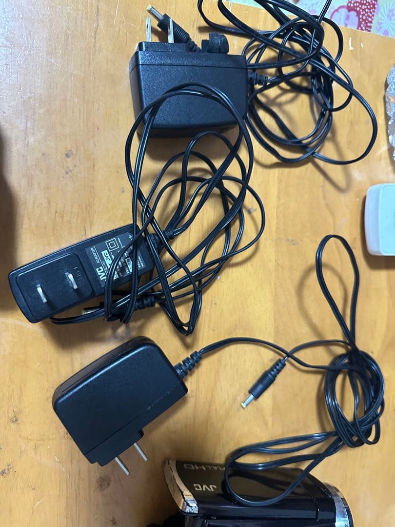 HDビデオカメラ シルバー レッド ブラウン 3台セット