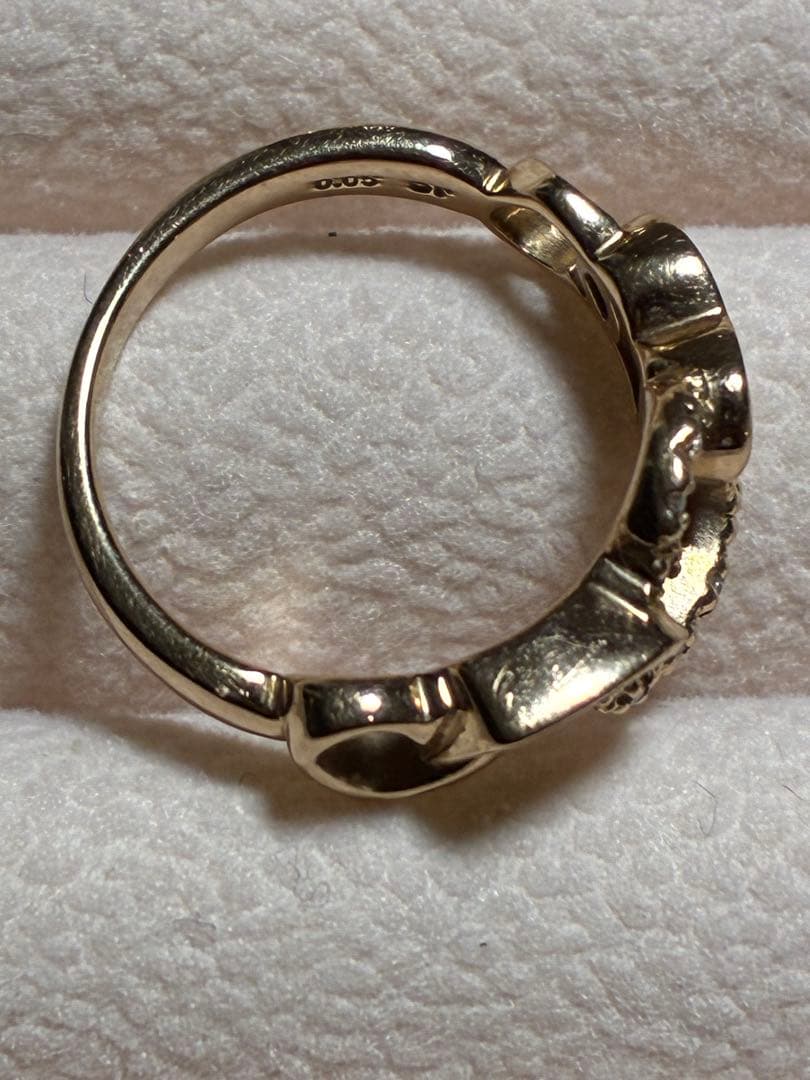 サマンサティアラ　K18 ゴールド ハート型 リング　8号　4.1g