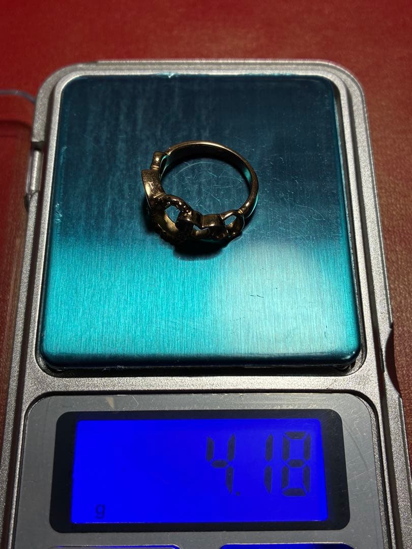 サマンサティアラ　K18 ゴールド ハート型 リング　8号　4.1g