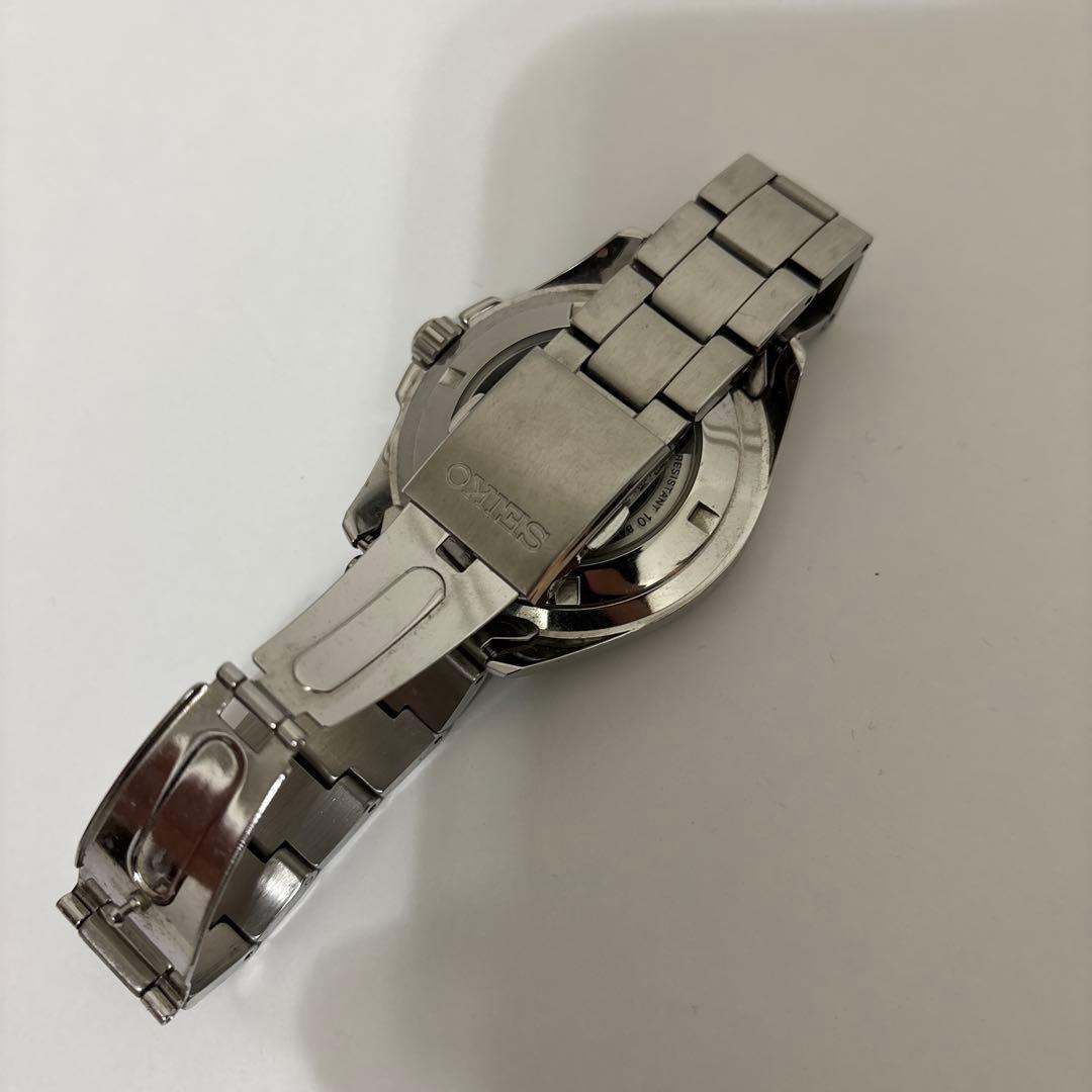 セイコー アナログ時計 シルバー