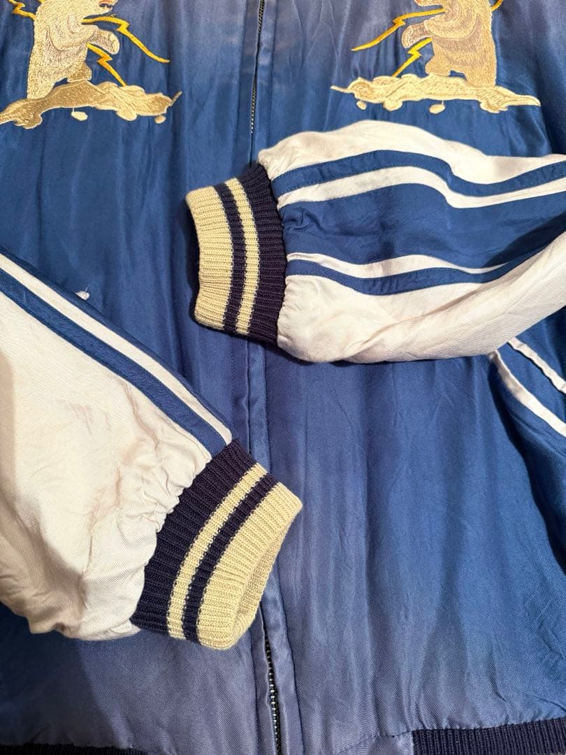 テーラー東洋 ALASKA アラスカジャン エイジングモデル スカジャンXL熊