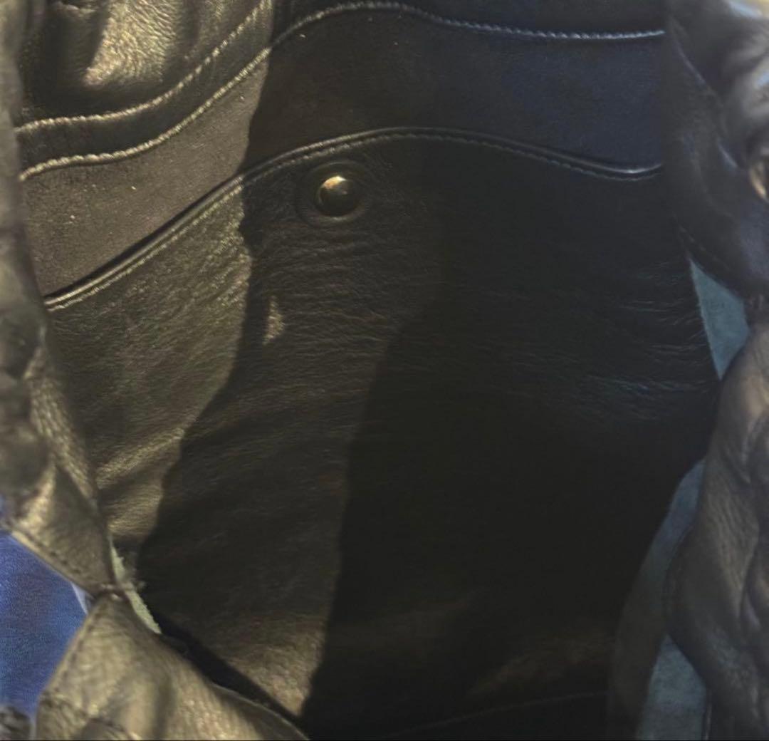 CABaN ゴートスキン 2WAYトートバッグ ブラック