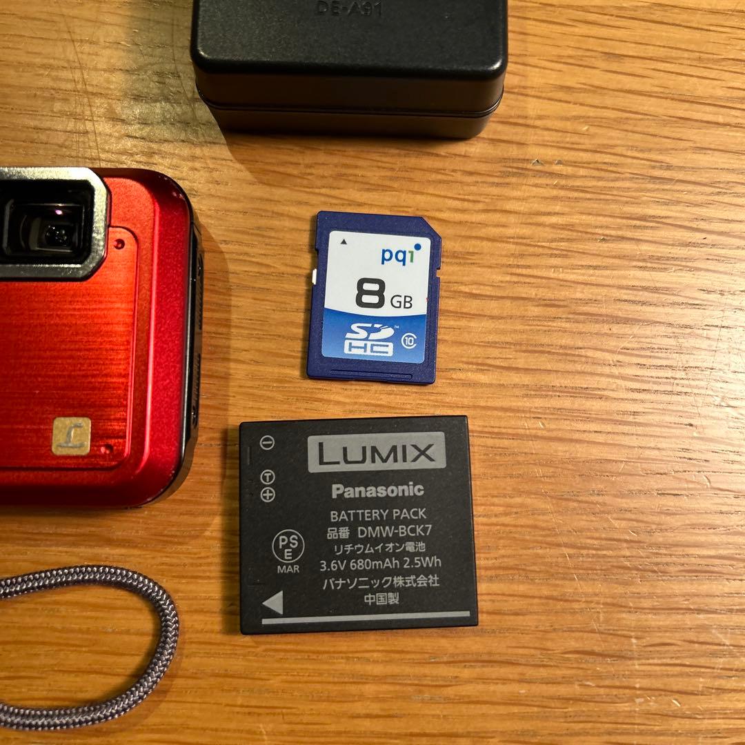 【動作確認済】パナソニック LUMIX DMC-FT20 防水　CDカード付き