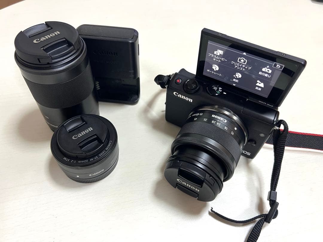 Canon EOS M100 レンズ3点セット