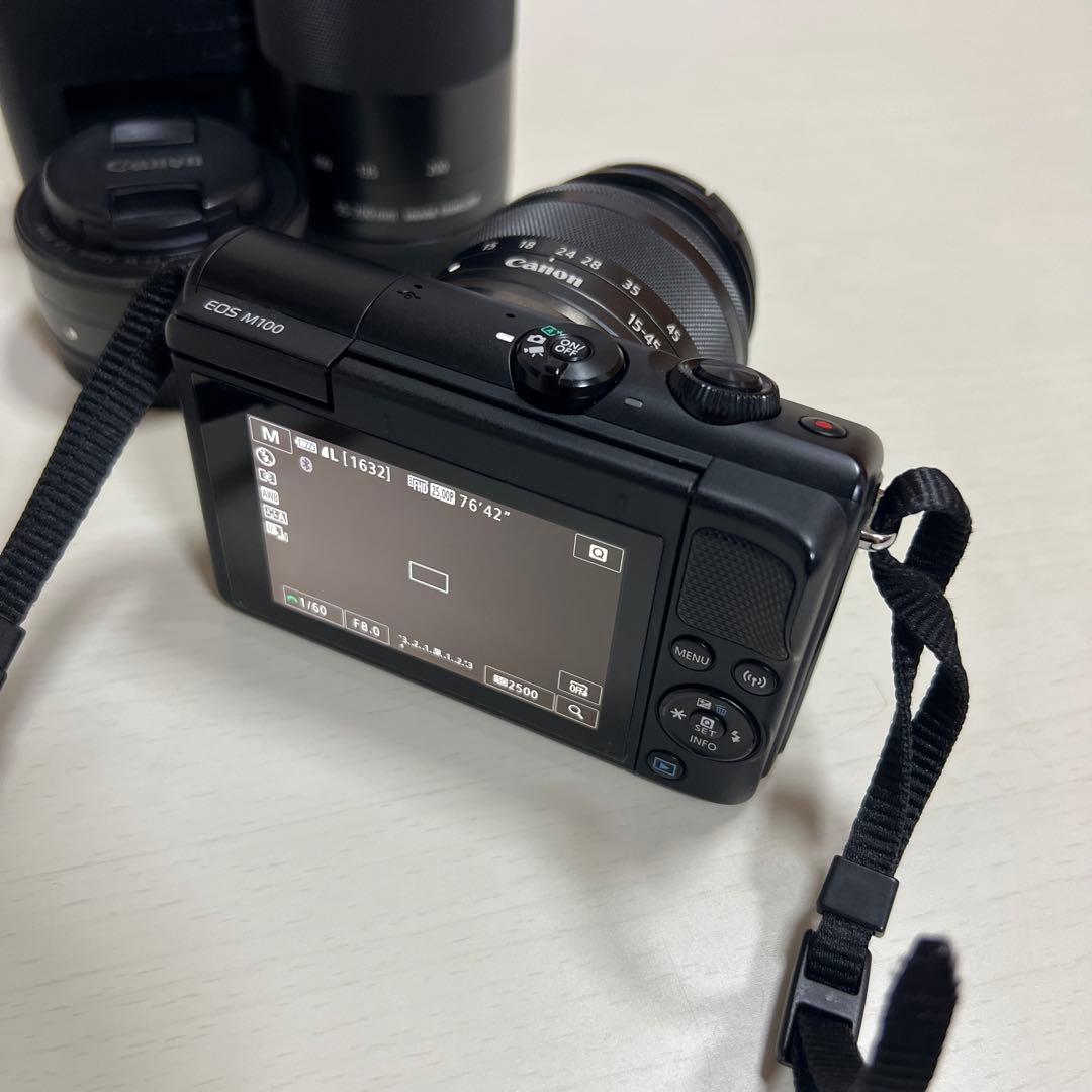 Canon EOS M100 レンズ3点セット