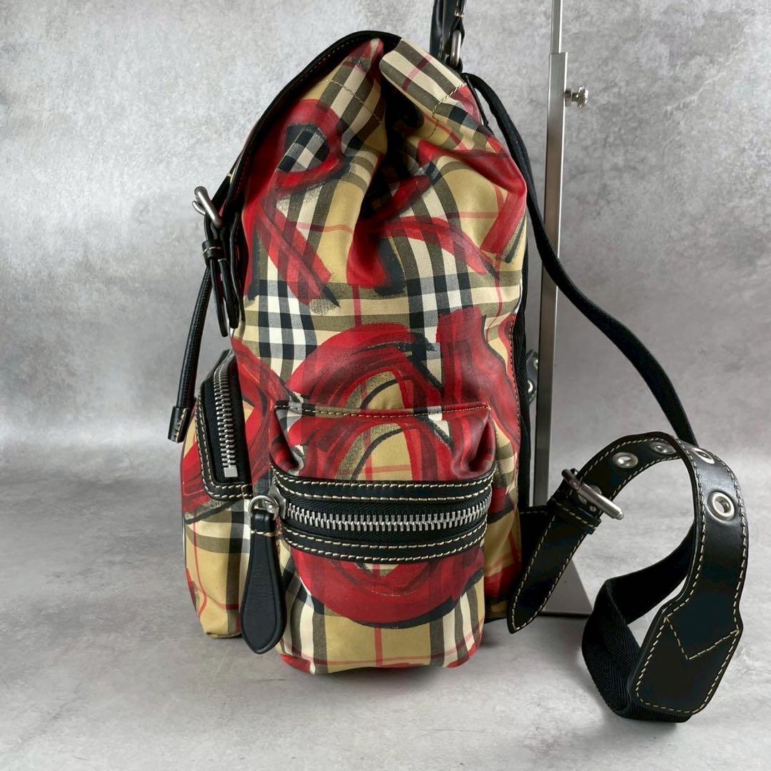 【jon】バーバリー グラフィティ リュック ビンテージチェック ノバ