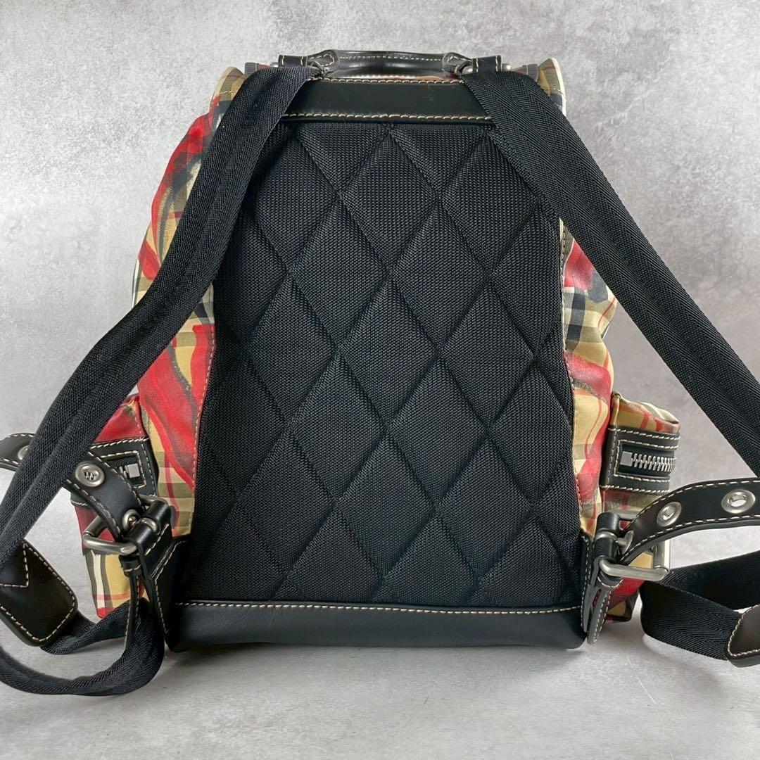 【jon】バーバリー グラフィティ リュック ビンテージチェック ノバ