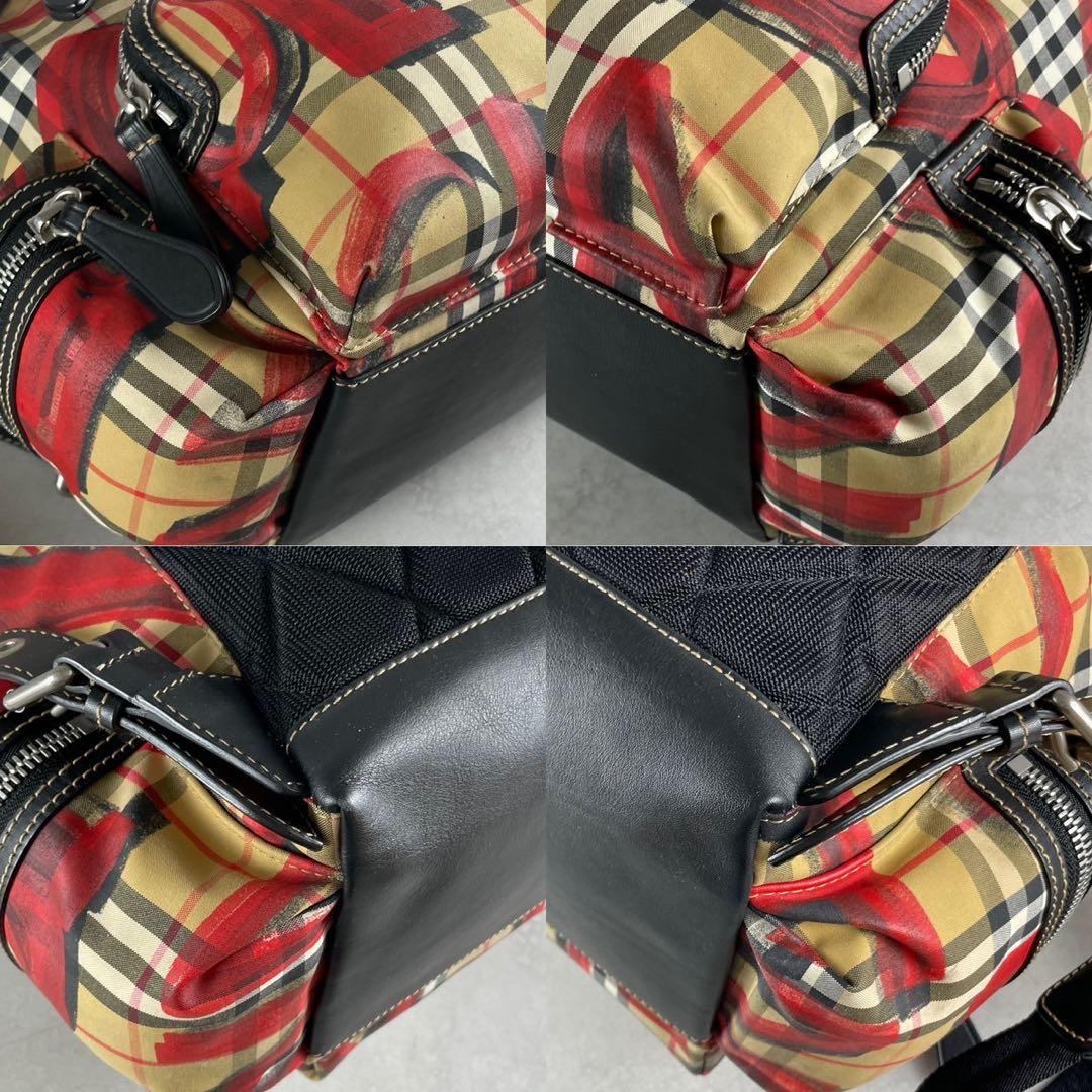 【jon】バーバリー グラフィティ リュック ビンテージチェック ノバ