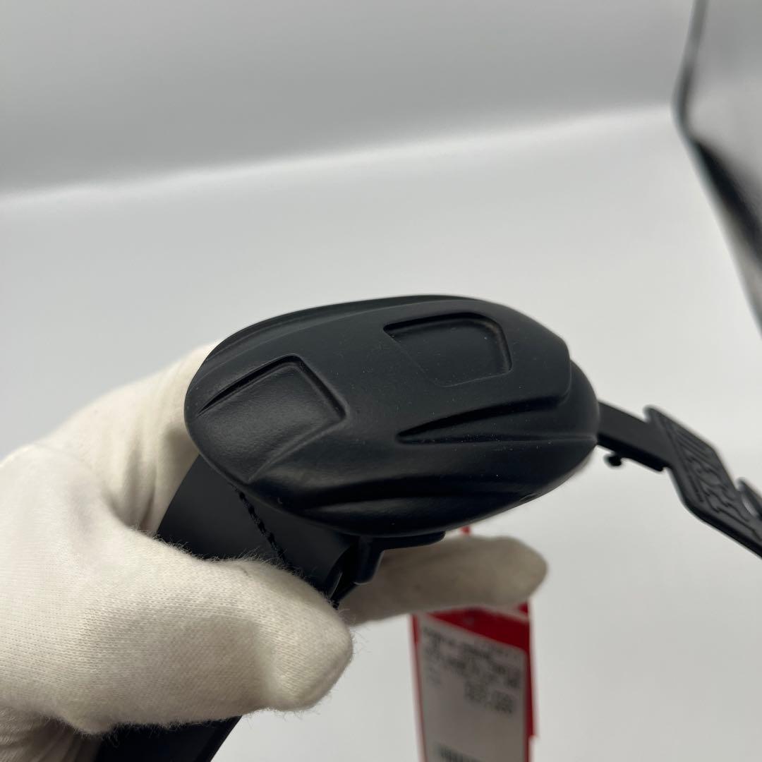 新品未使用 タグ付き ディーゼル DIESEL メンズ ベルト ブラック系