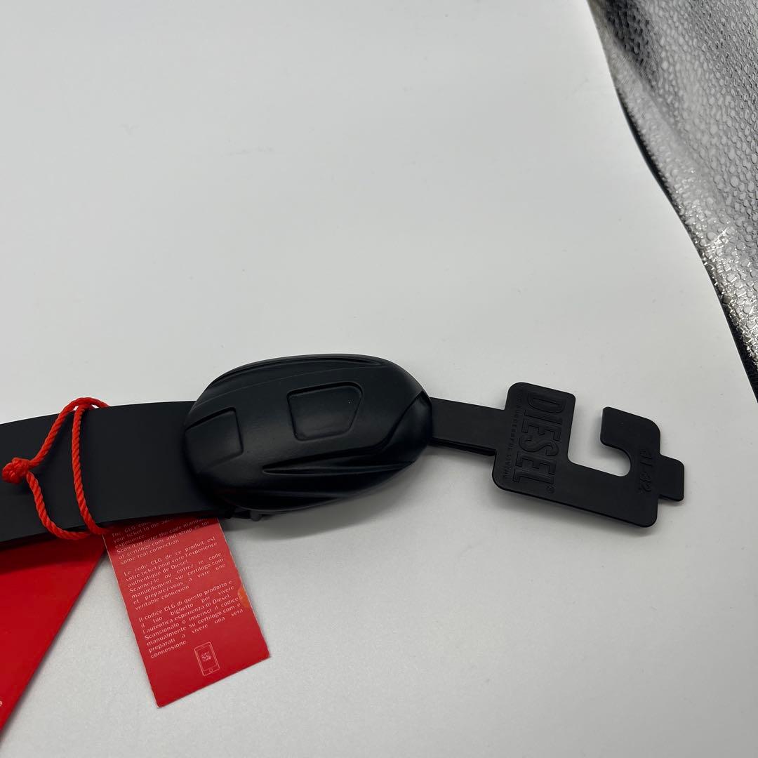 新品未使用 タグ付き ディーゼル DIESEL メンズ ベルト ブラック系
