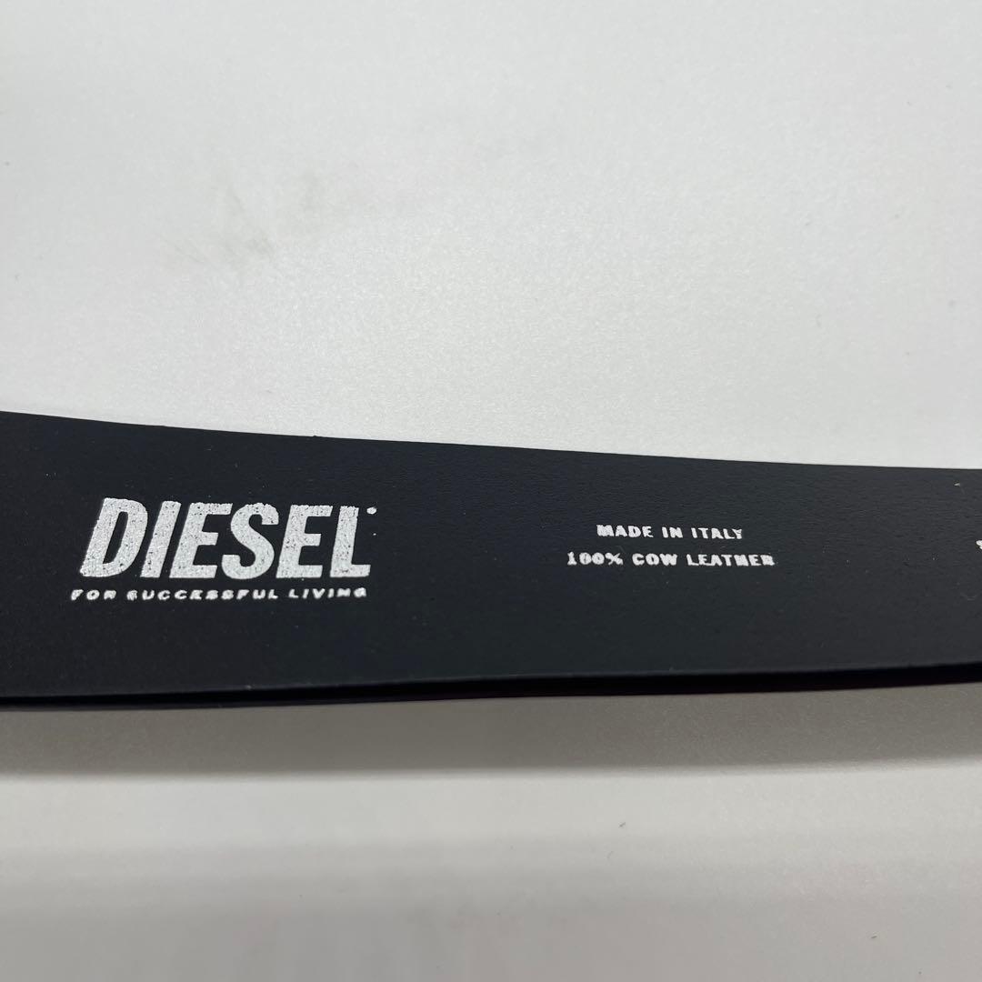 新品未使用 タグ付き ディーゼル DIESEL メンズ ベルト ブラック系
