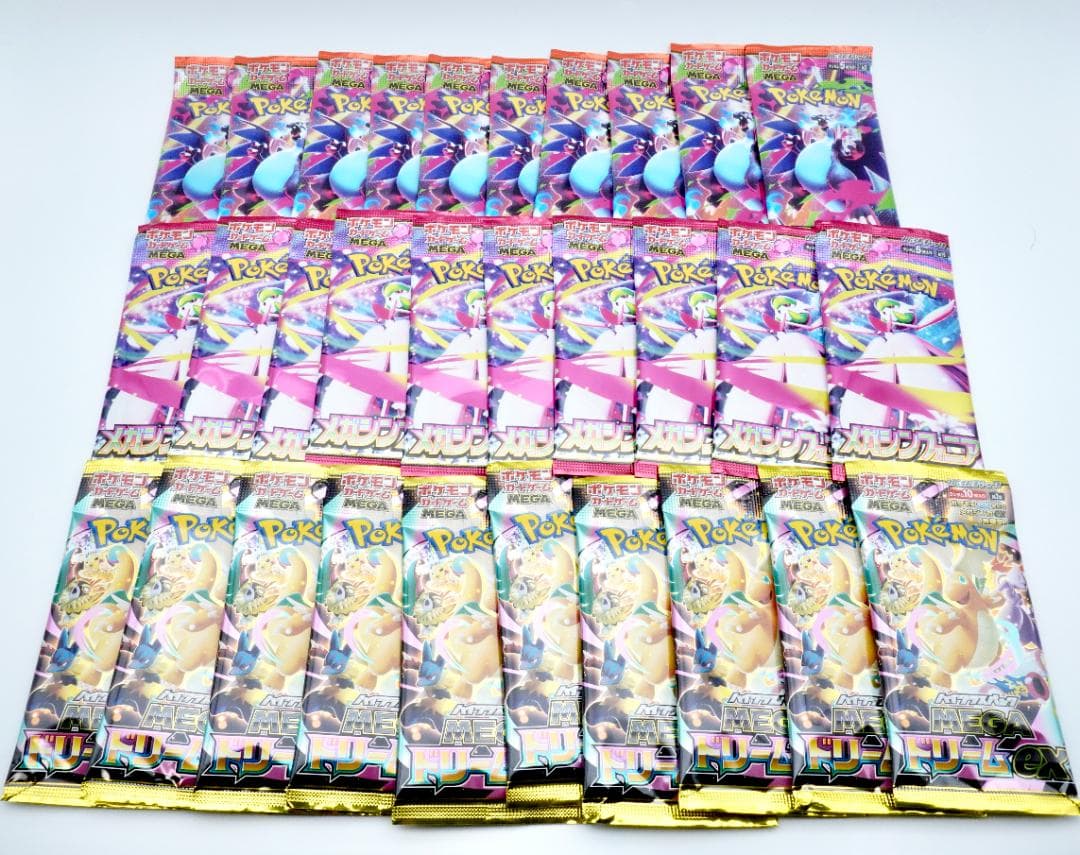 ポケモンカード MEGAドリームex インフェルノX　メガシンフォニア　計30袋