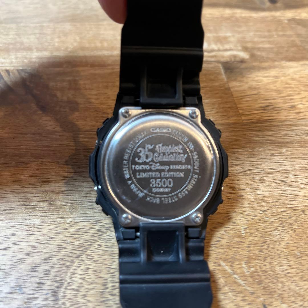 【限定品】G-SHOCK カシオ ディズニー３５周年記念　DW-5600VT