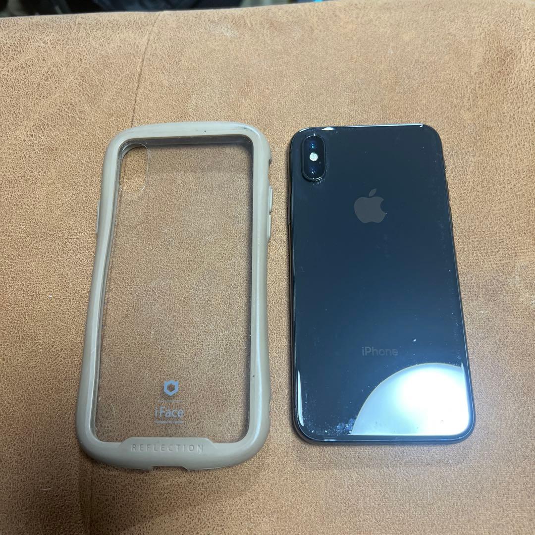 T*n様 iPhone X ブラック ケース付き