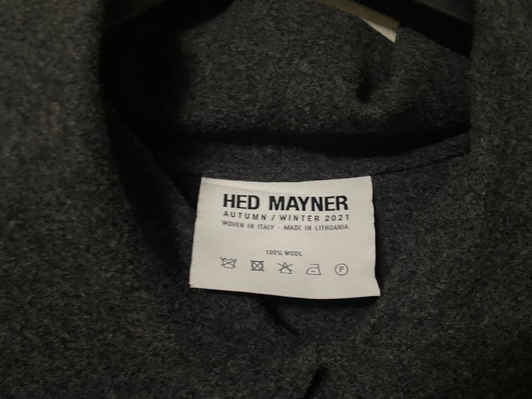 ヘドメイナー　2021aw スカーフシャツ