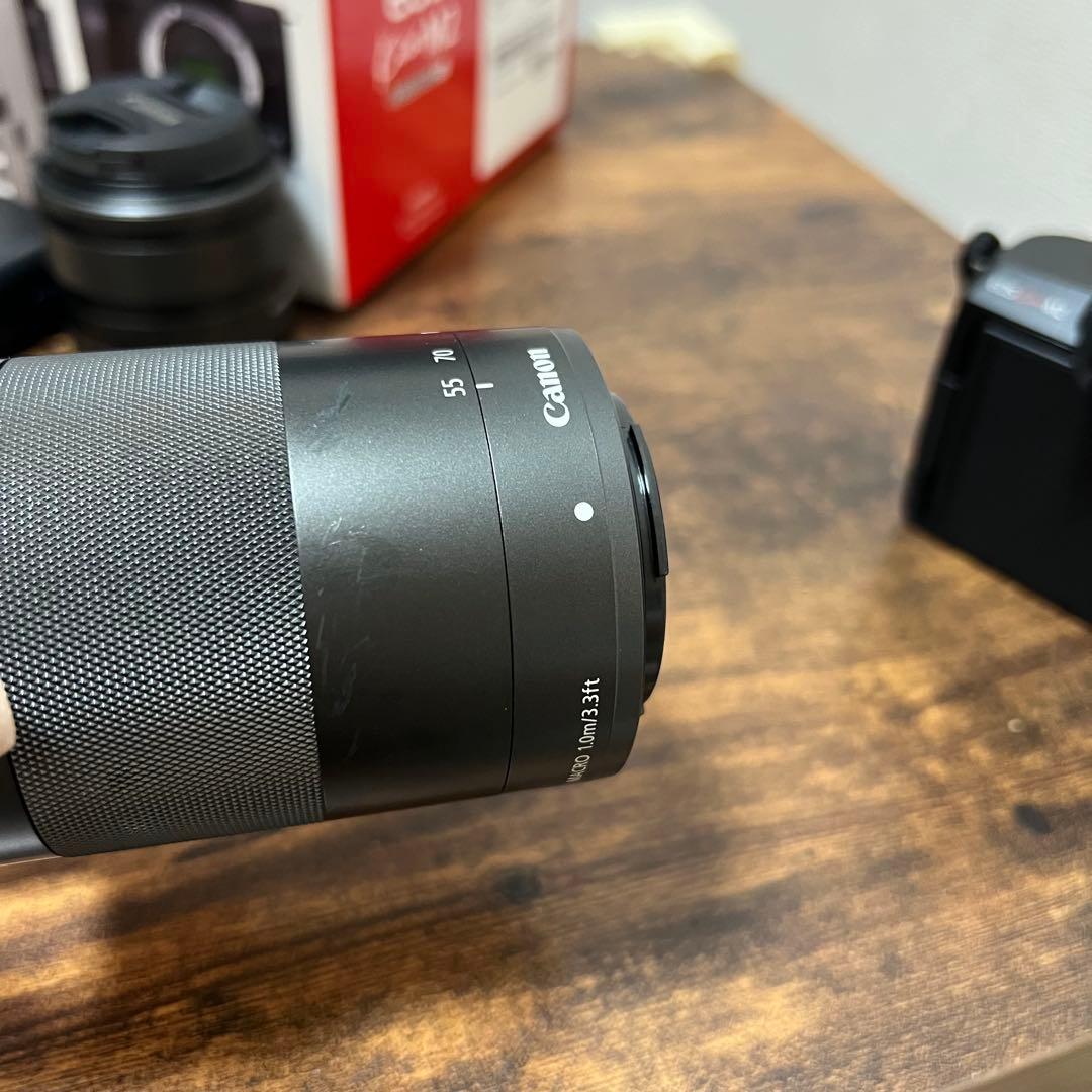 Canon EOS Kiss M2 ミラーレス一眼 ブラック