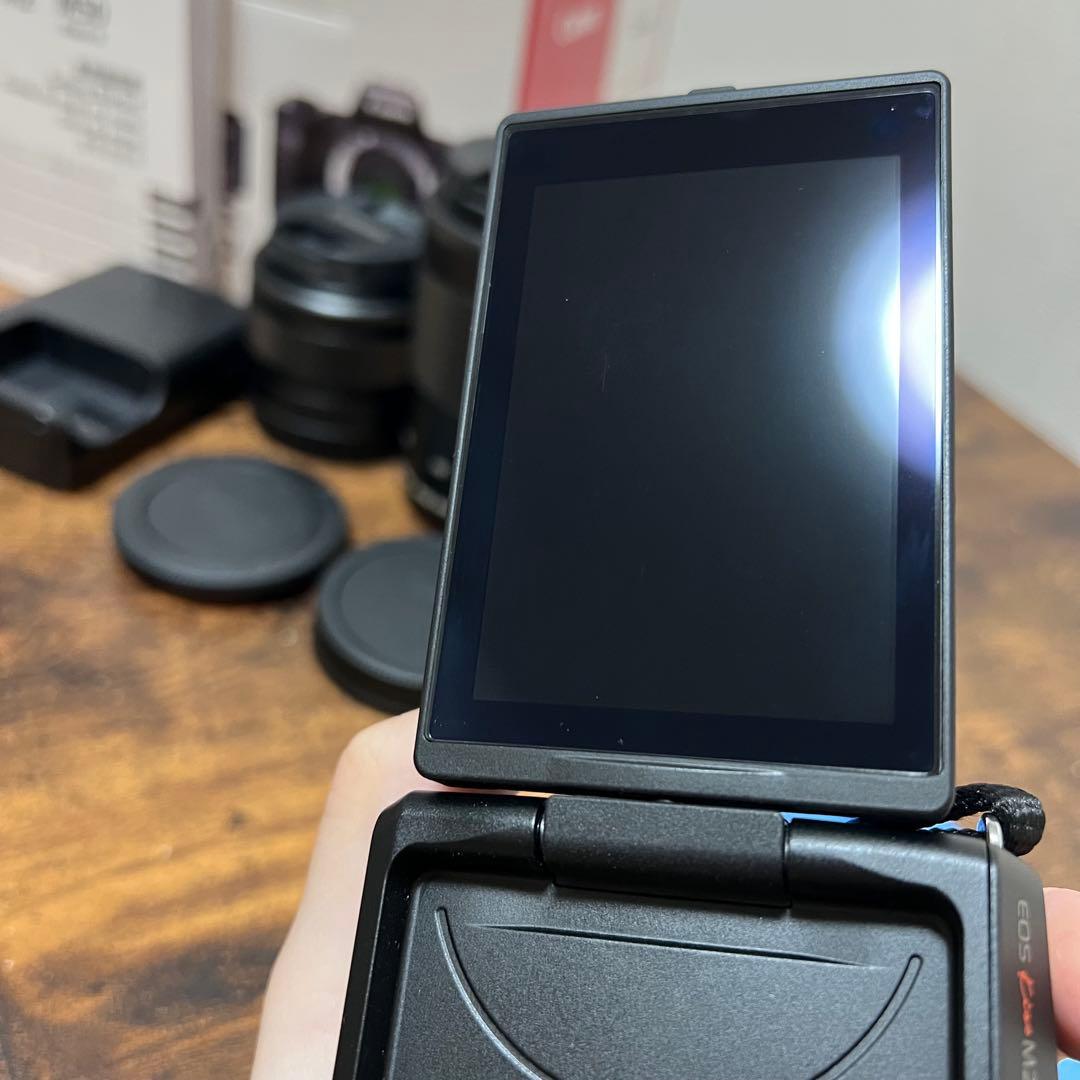 Canon EOS Kiss M2 ミラーレス一眼 ブラック