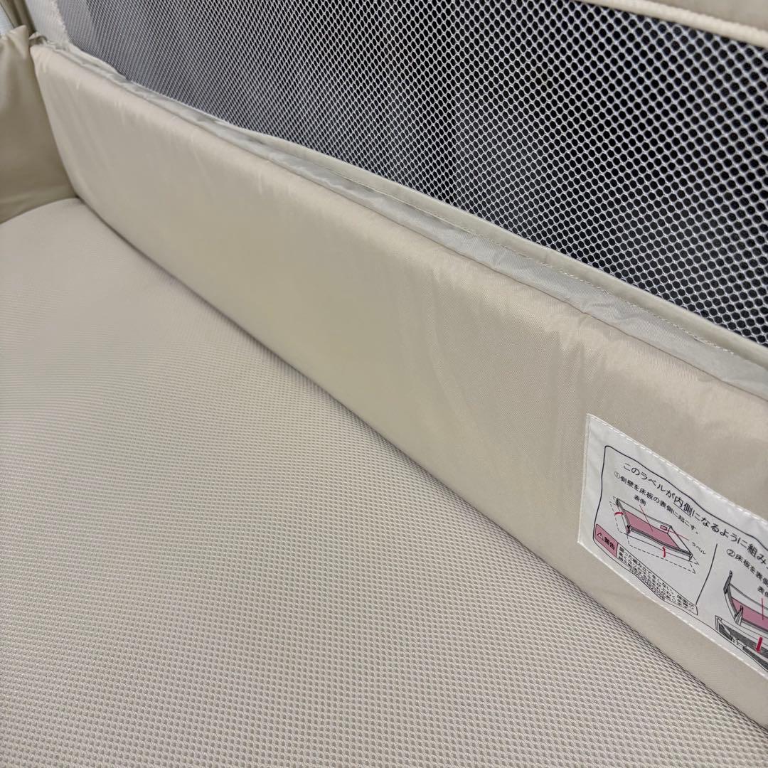 Aprica　アップリカ　ココネルエアー　ベビーベッド　ミルク