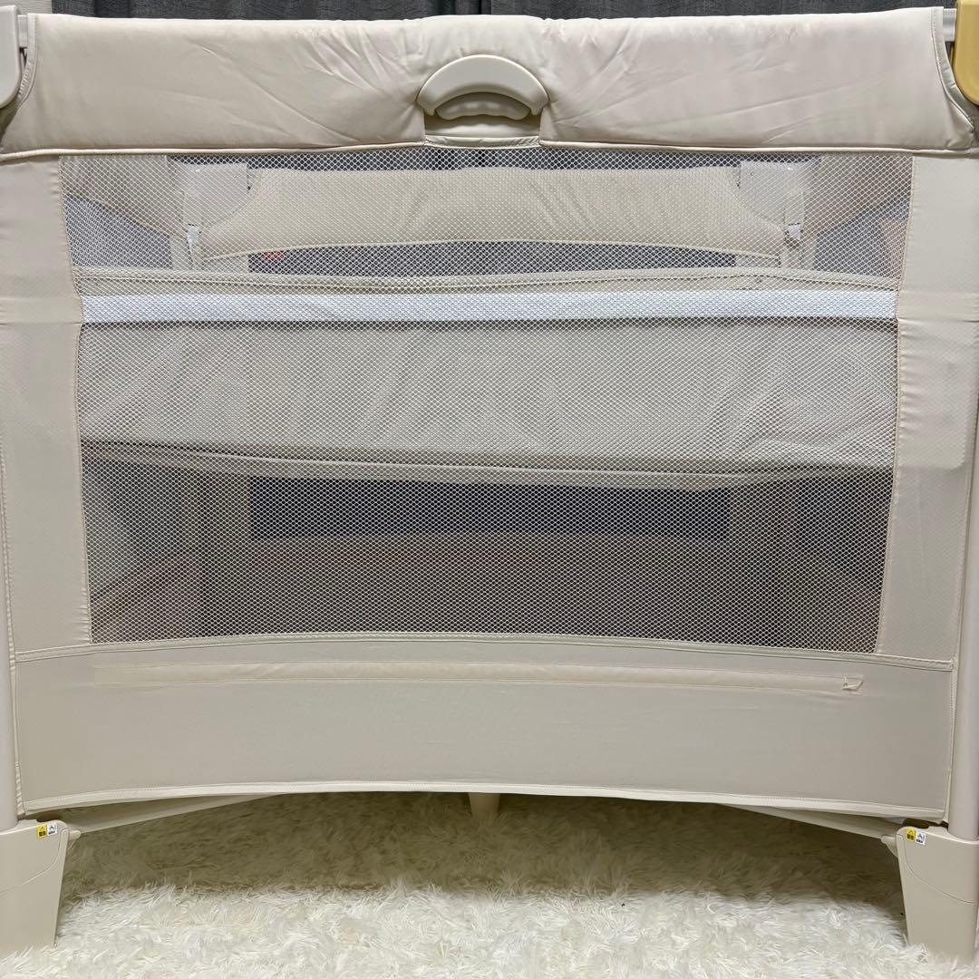 Aprica　アップリカ　ココネルエアー　ベビーベッド　ミルク