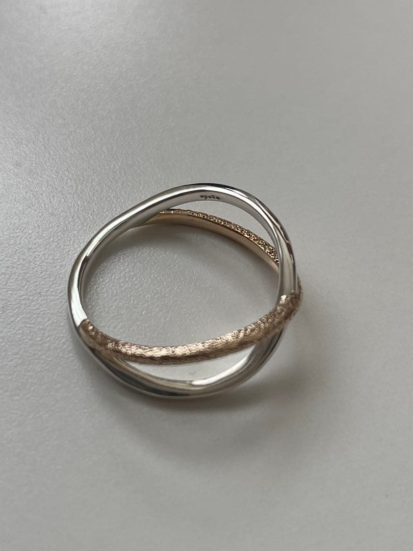 agete アガット シルバー K10 リング 13号