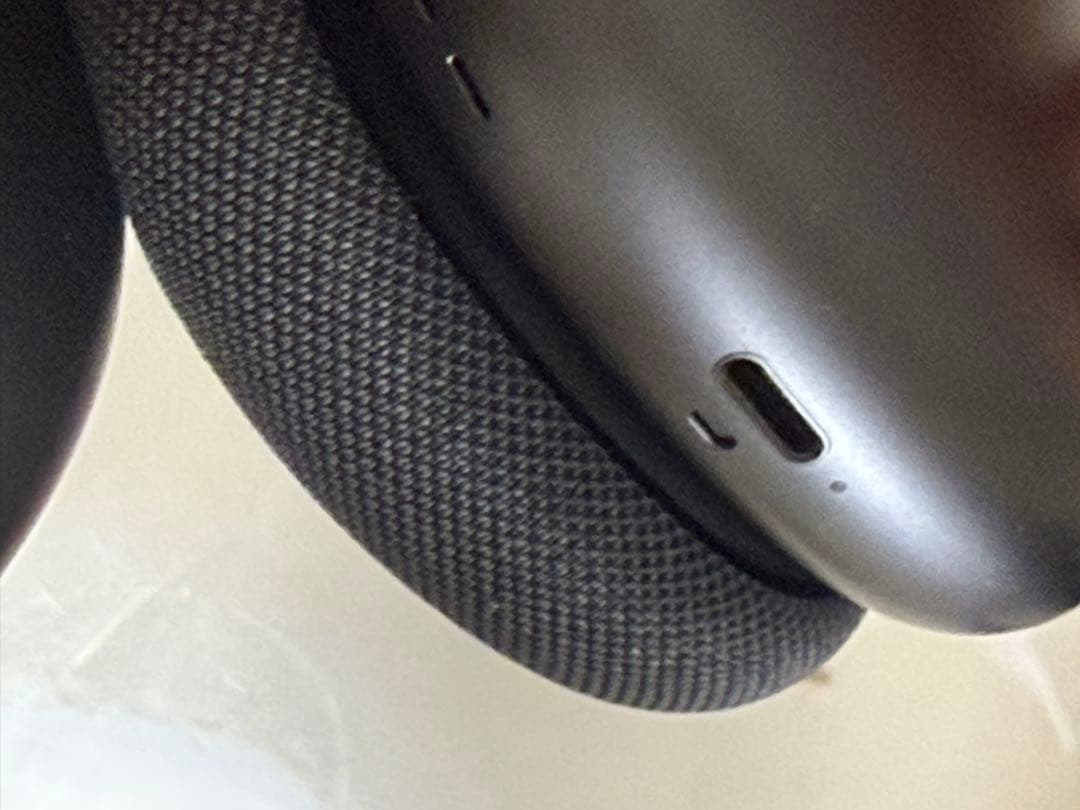 AirPods Max スペースグレー ブラックヘッドバンド A2096