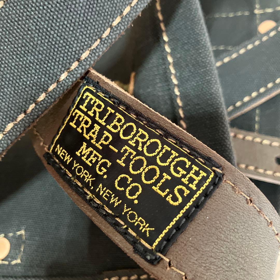 新品　キャンバス　レザー トートバッグ 黒