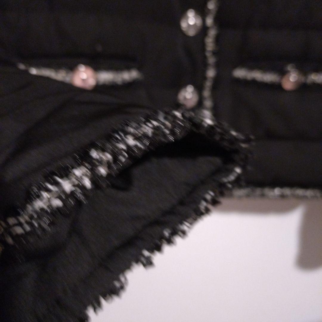 m-i-d 2025 AW 新作 ツイードトリミング ダウンジャケット