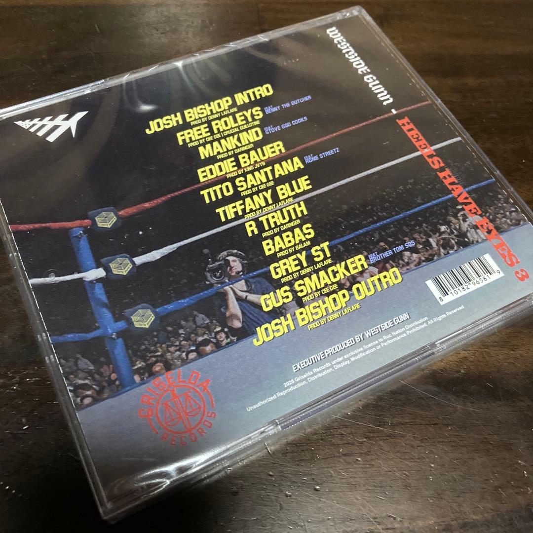 Westside Gunn \"HEELS HAVE EYES 3\" 【CD】新品
