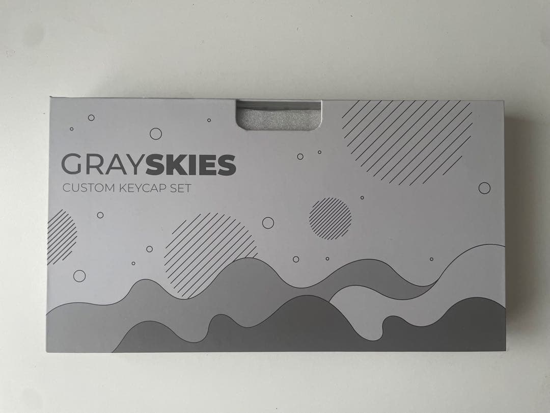 【美品】WS PBT GRAY SKIES キーキャップ
