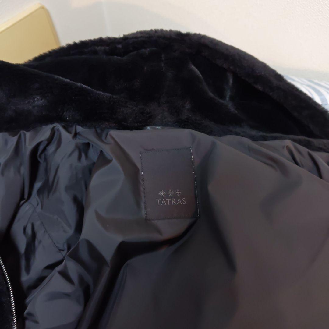 TATRAS アストーニブラック ボアジャンパー