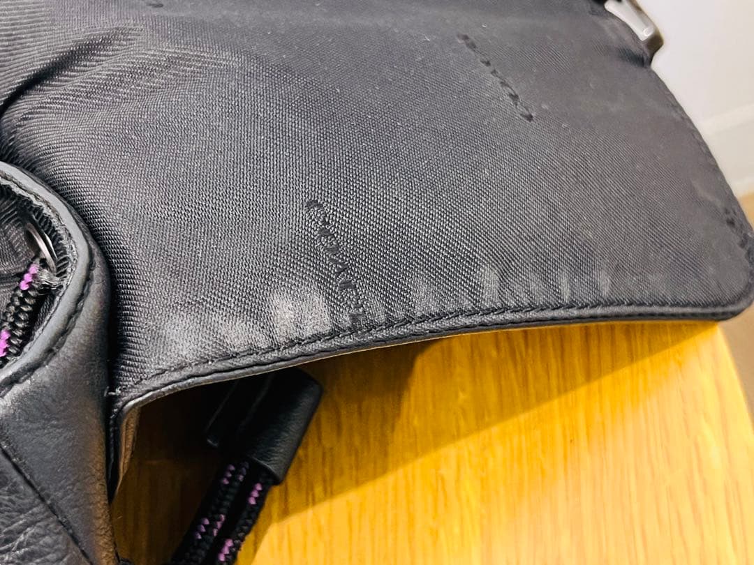 ◆COACH コーチ リュック バックパック レザー ブラック 保管品◆