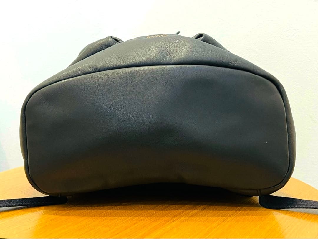 ◆COACH コーチ リュック バックパック レザー ブラック 保管品◆