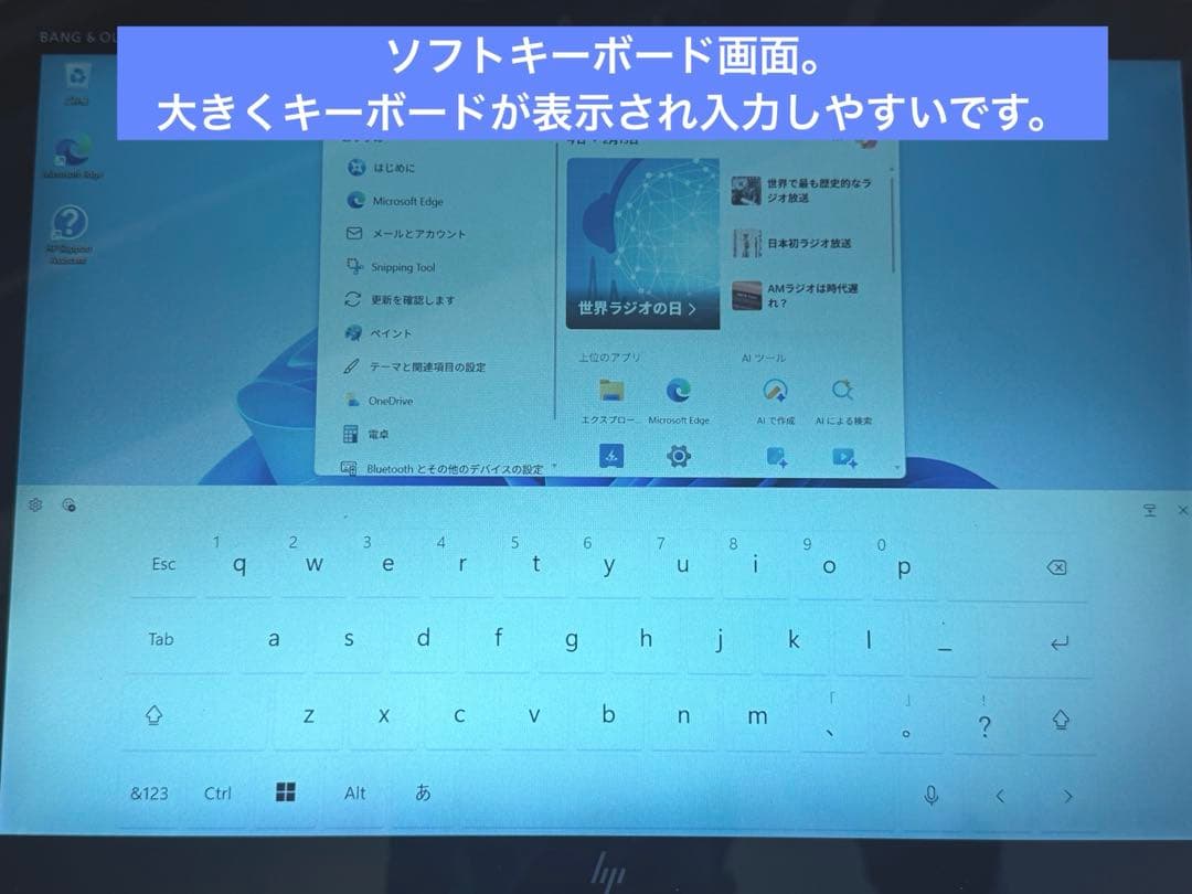 HP Elite X2 1013 G3 i5-8250U 画面調整