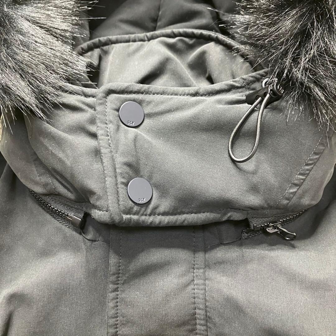 美品✨　SLY bomber jacket N-2B Y2K 黒