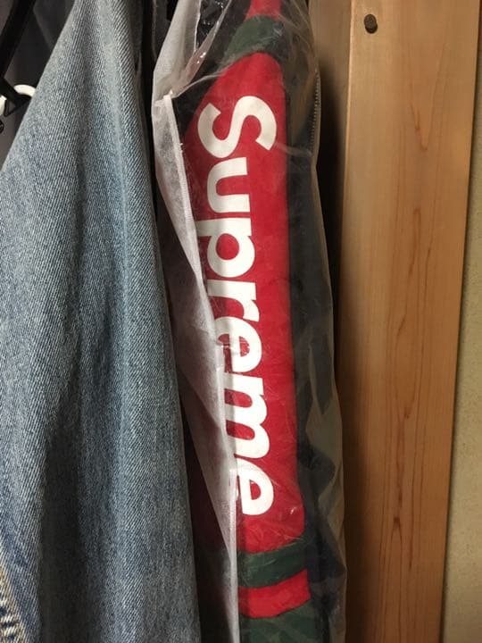 Supreme hooded track zip up sweat パーカー