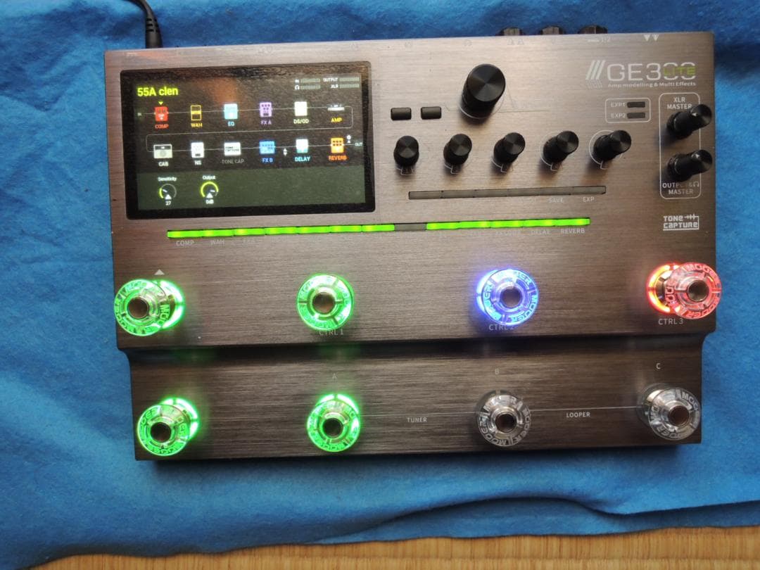 ★Mooer GE300 Lite 　元箱／純正電源アダプタ／説明書付き