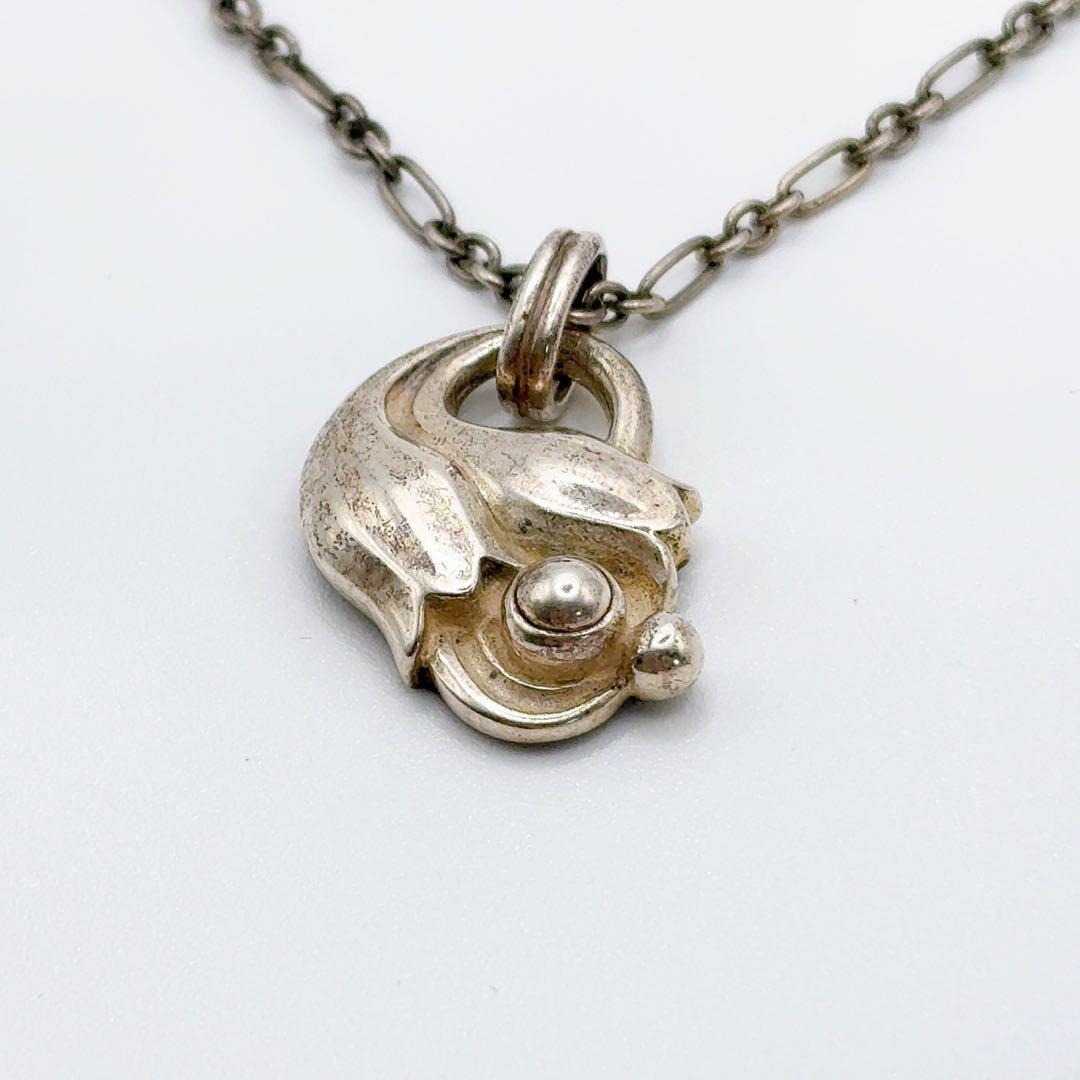 ジョージジェンセン 1999 ネックレス シルバー925 ヘリテージ リーフ