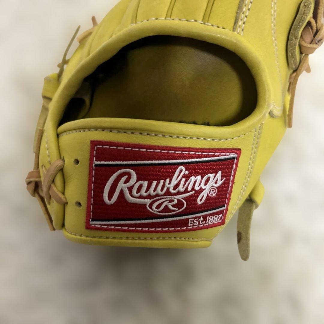 希少美品　ローリングス　軟式グローブ　gamer オールラウンド　イエロー