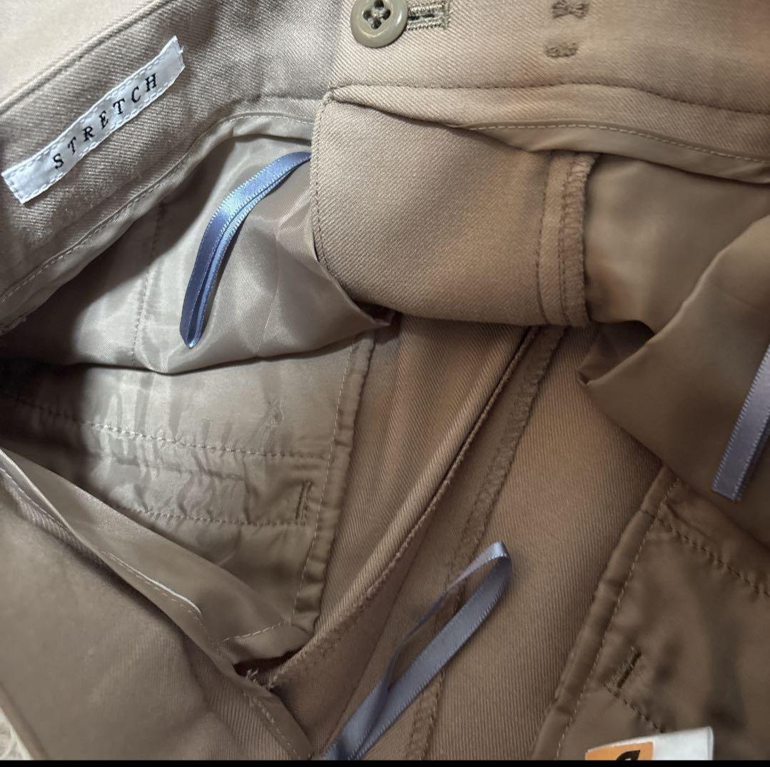 ANCHOR WOMAN ストレッチスーツセットアップ ベージュ