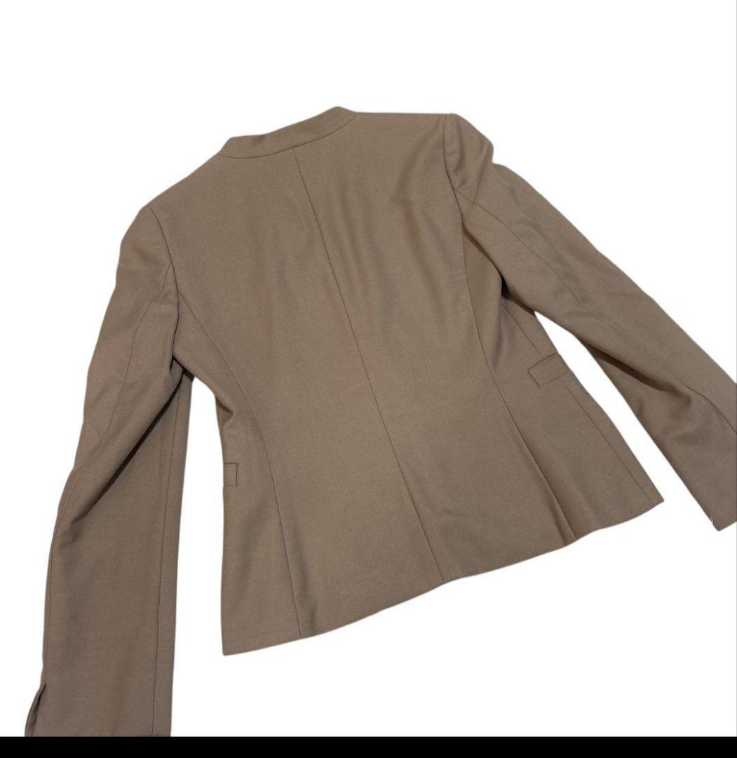 ANCHOR WOMAN ストレッチスーツセットアップ ベージュ