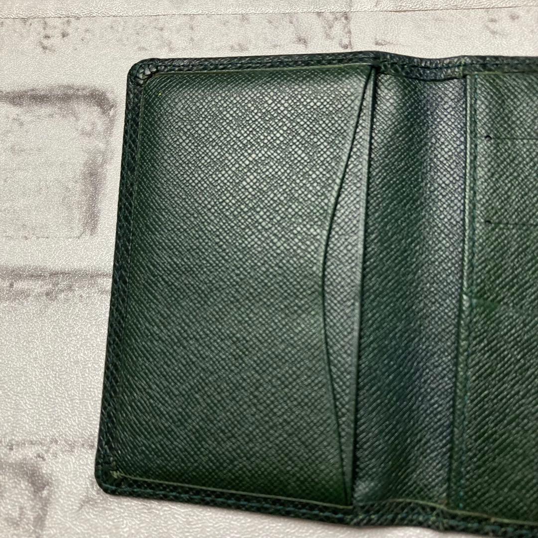 ルイヴィトン☆名刺入れ　カーキ　カードケース　オーガナイザー ドゥ ポッシュ