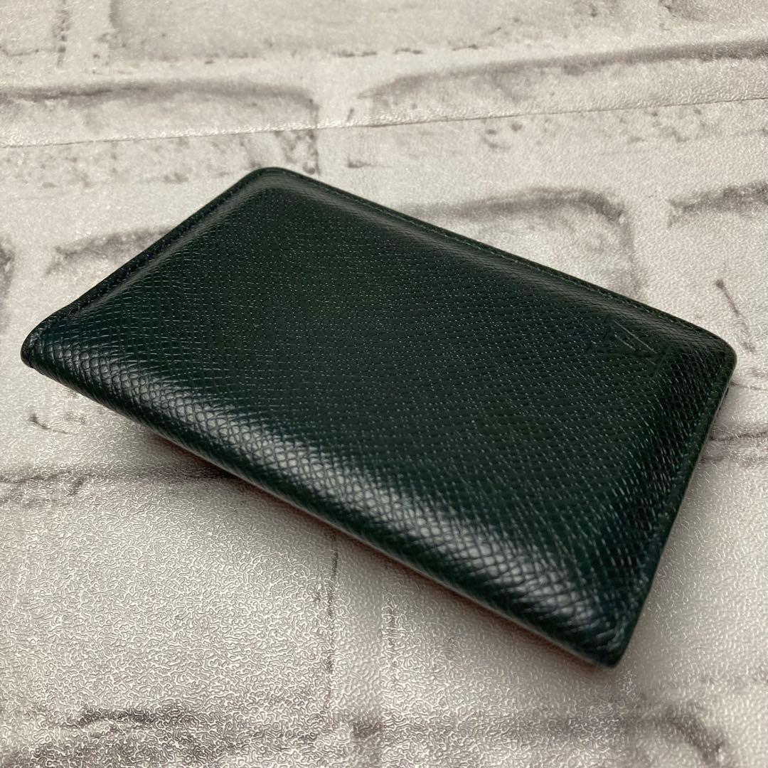 ルイヴィトン☆名刺入れ　カーキ　カードケース　オーガナイザー ドゥ ポッシュ