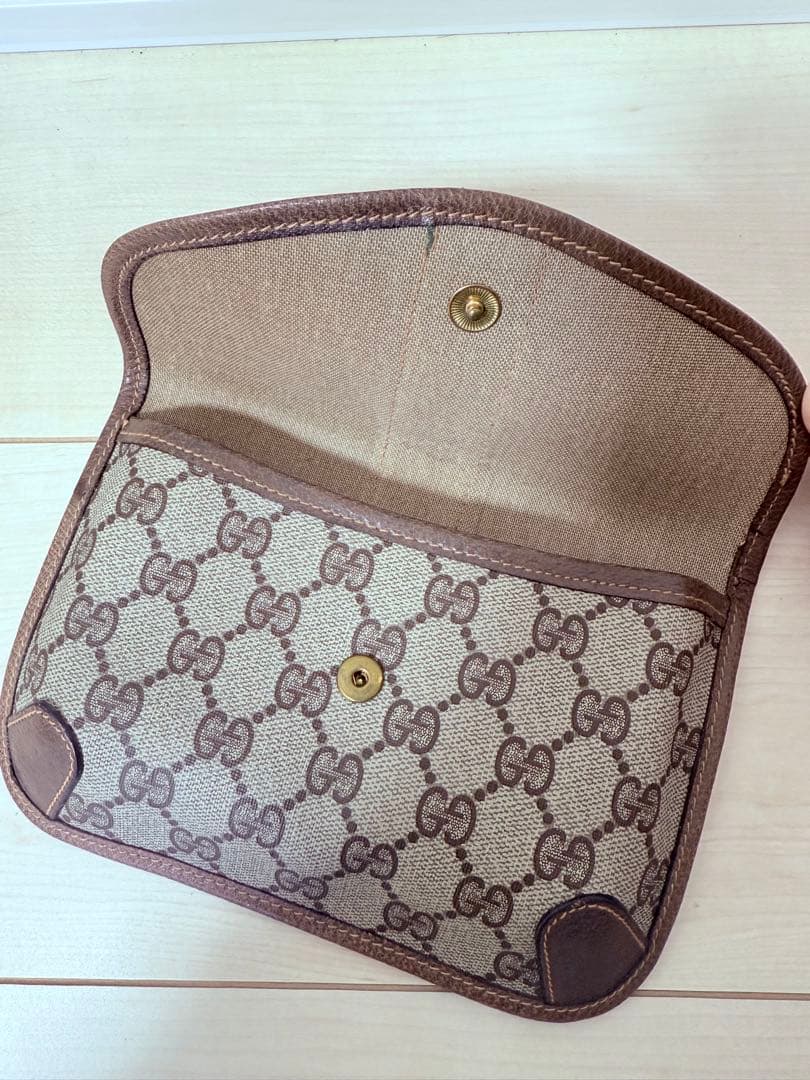 専用　GUCCI オールドグッチ シェリーライン GG ポーチ