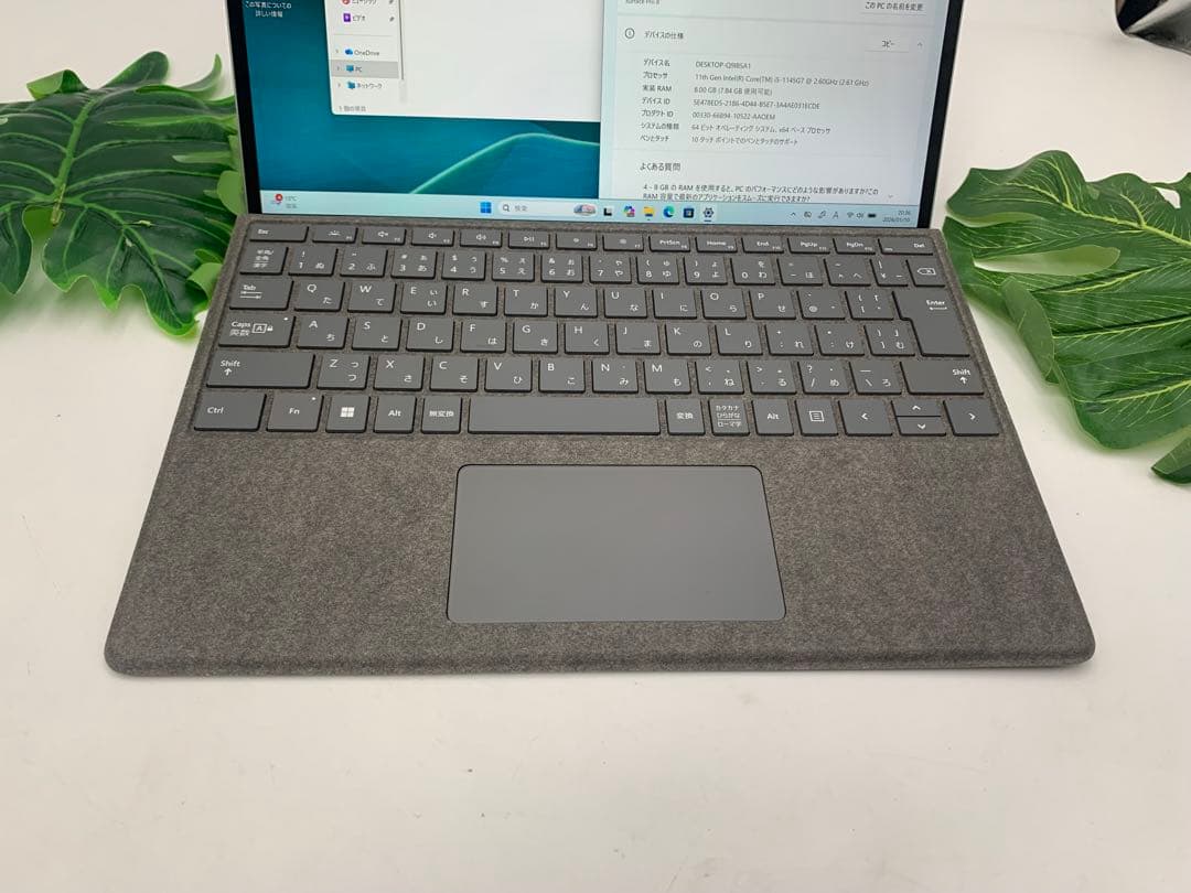 Microsoft Surface Pro8i5 1145G7 メモリ8GB