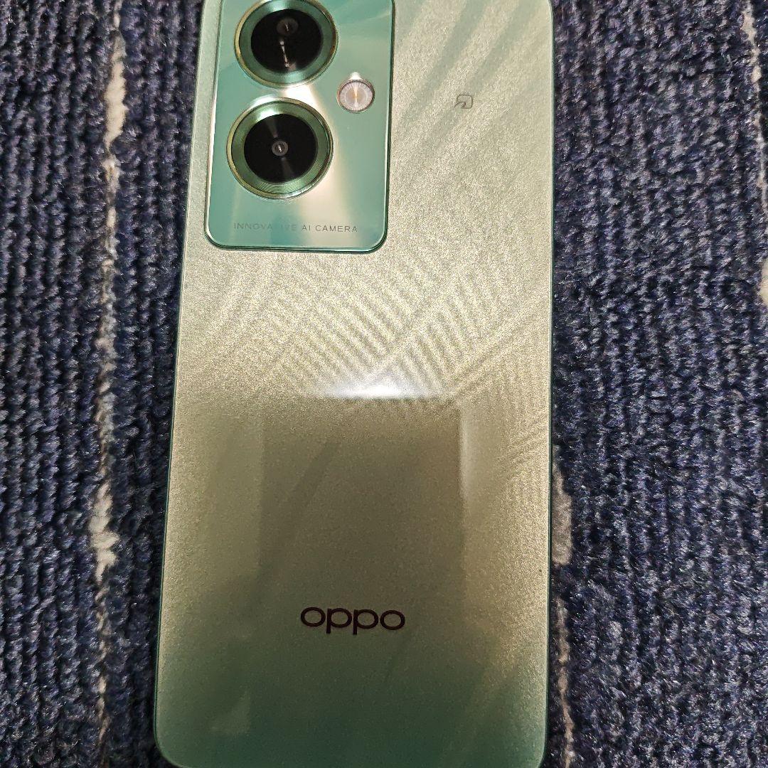 【中古品】OPPO A79 5G スマートフォン グリーン 本体