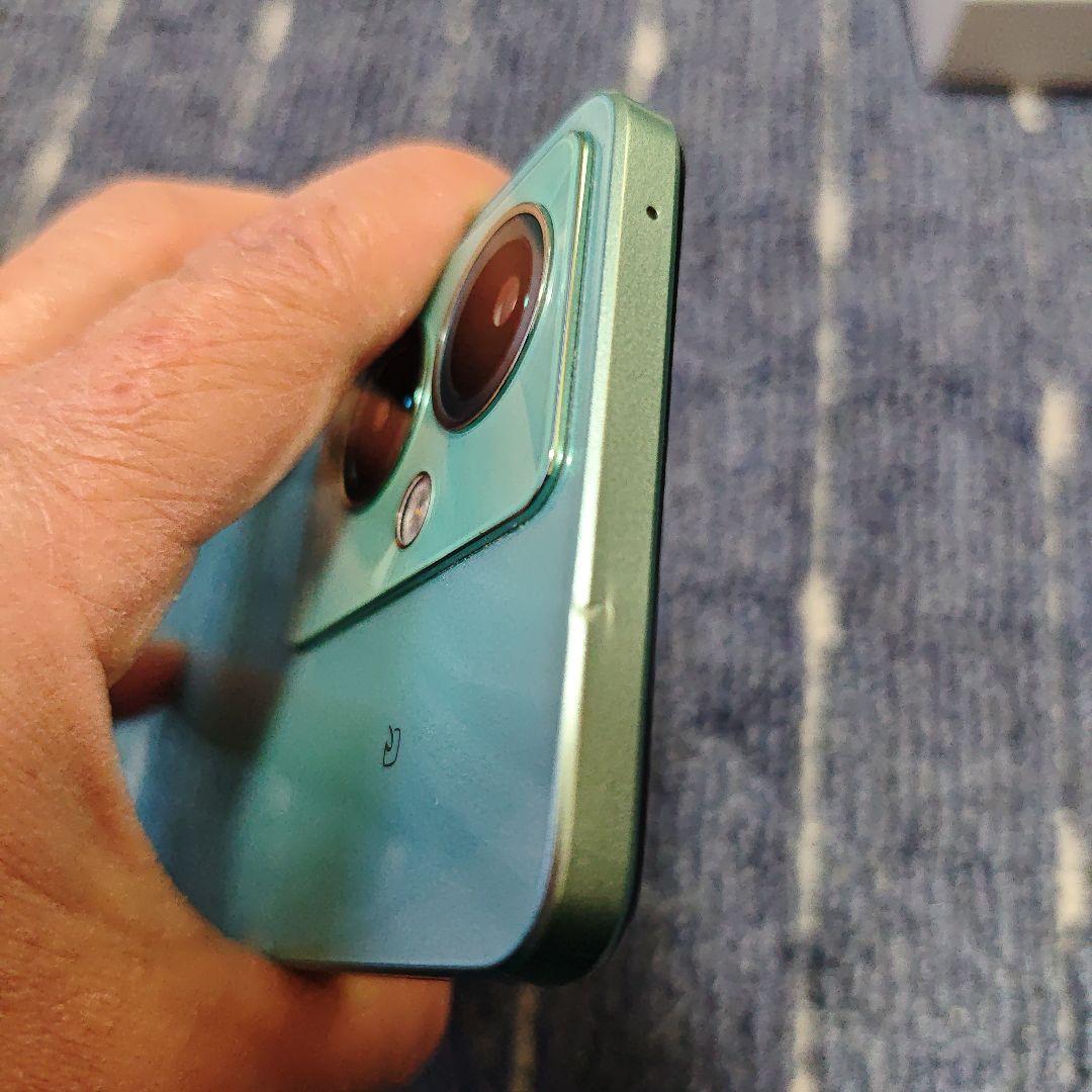 【中古品】OPPO A79 5G スマートフォン グリーン 本体