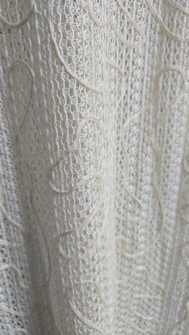 DISCOAT メッシュ編柄キャミワンピース